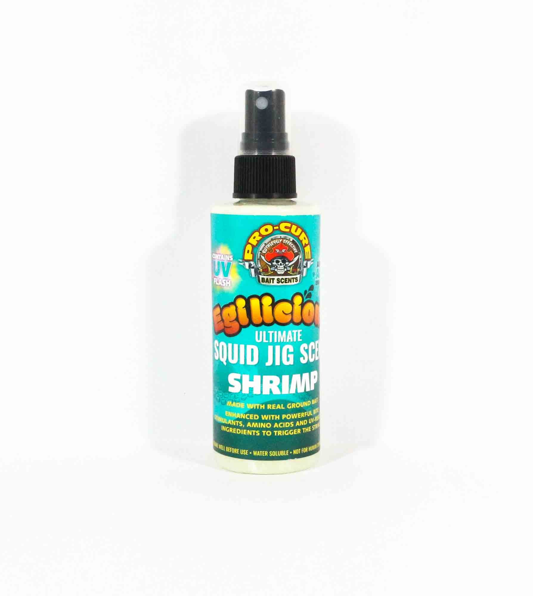 Pro Cure Egilicious Squid Scent Spray Bottle 115 ml Shrimp (3005)