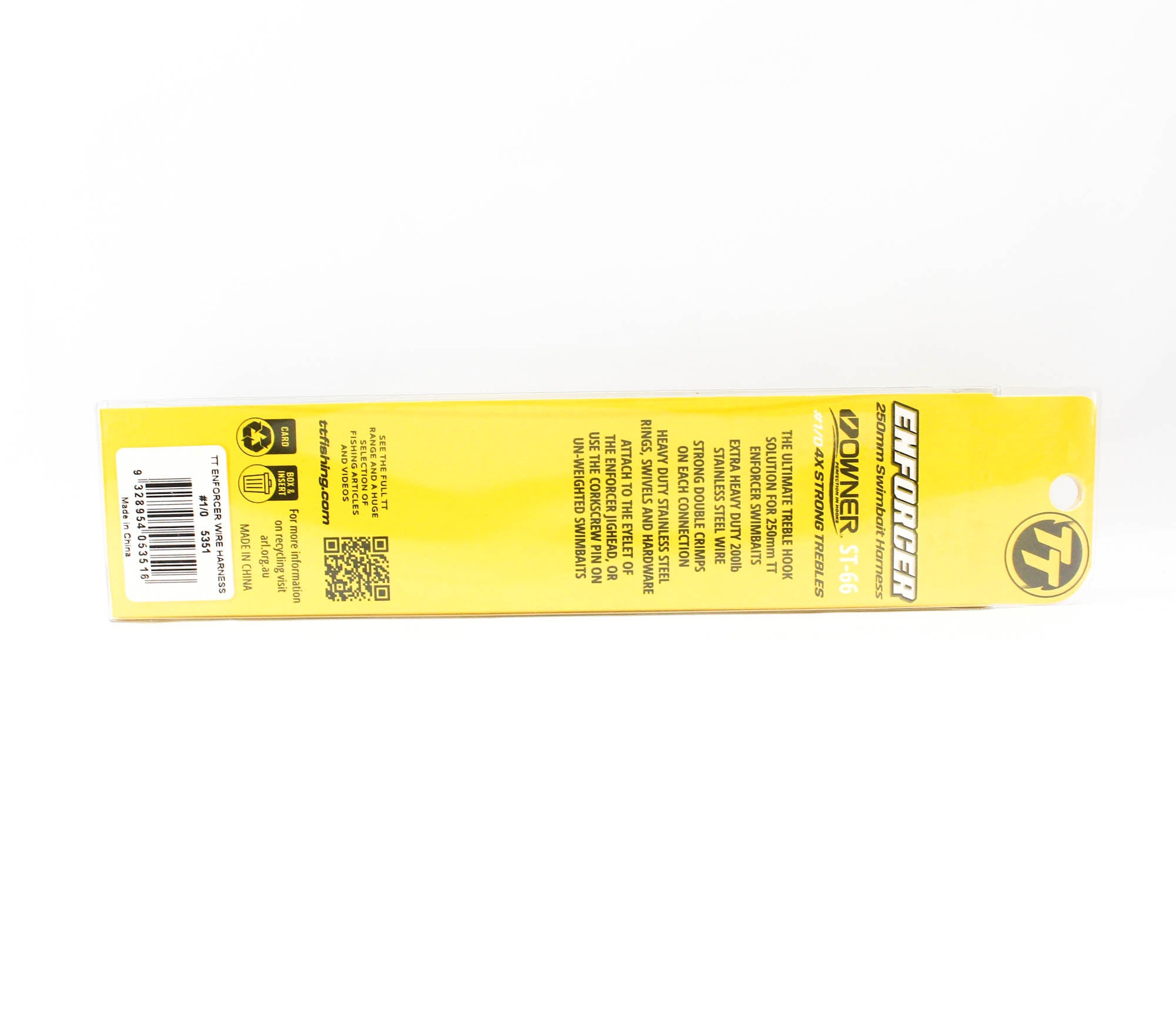 Tackle Tactics TT Enforcer Wire Hardness Size 1/0 2/pack (3516)