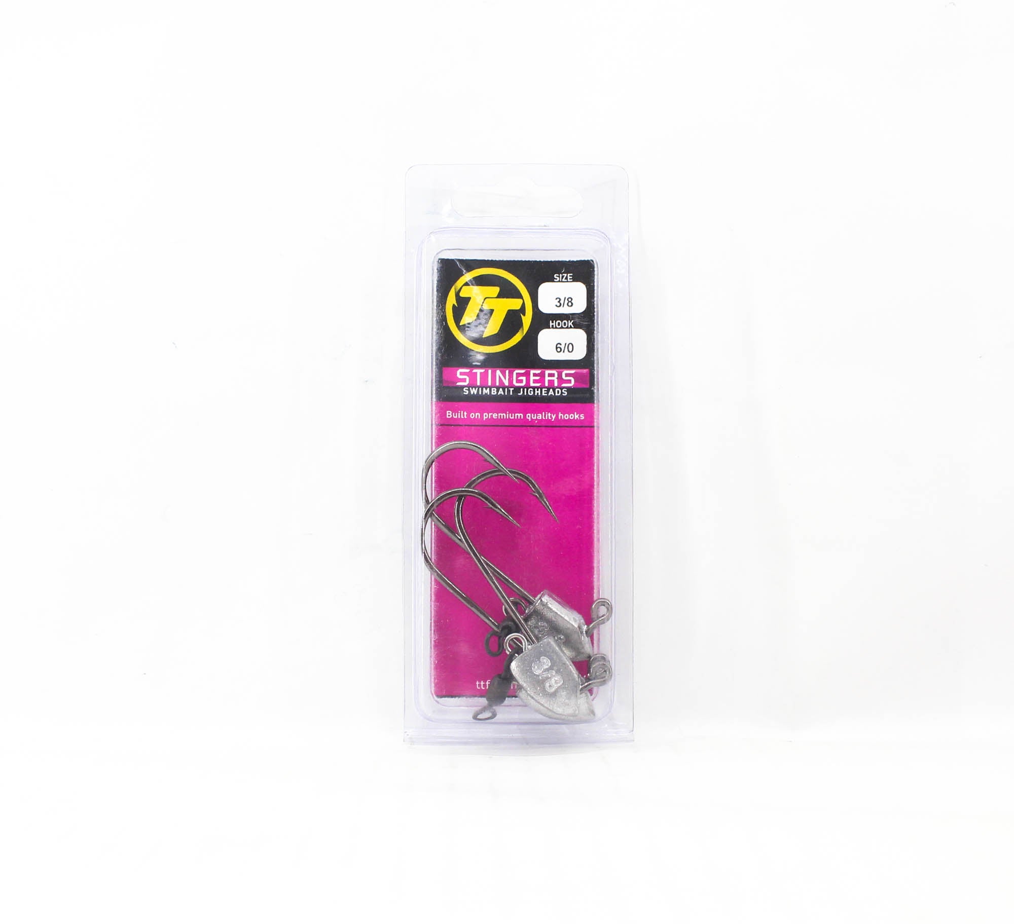 Tackle Tactics TT Stingers Jig Head 3/8 oz 6/0 3/pack (2201)