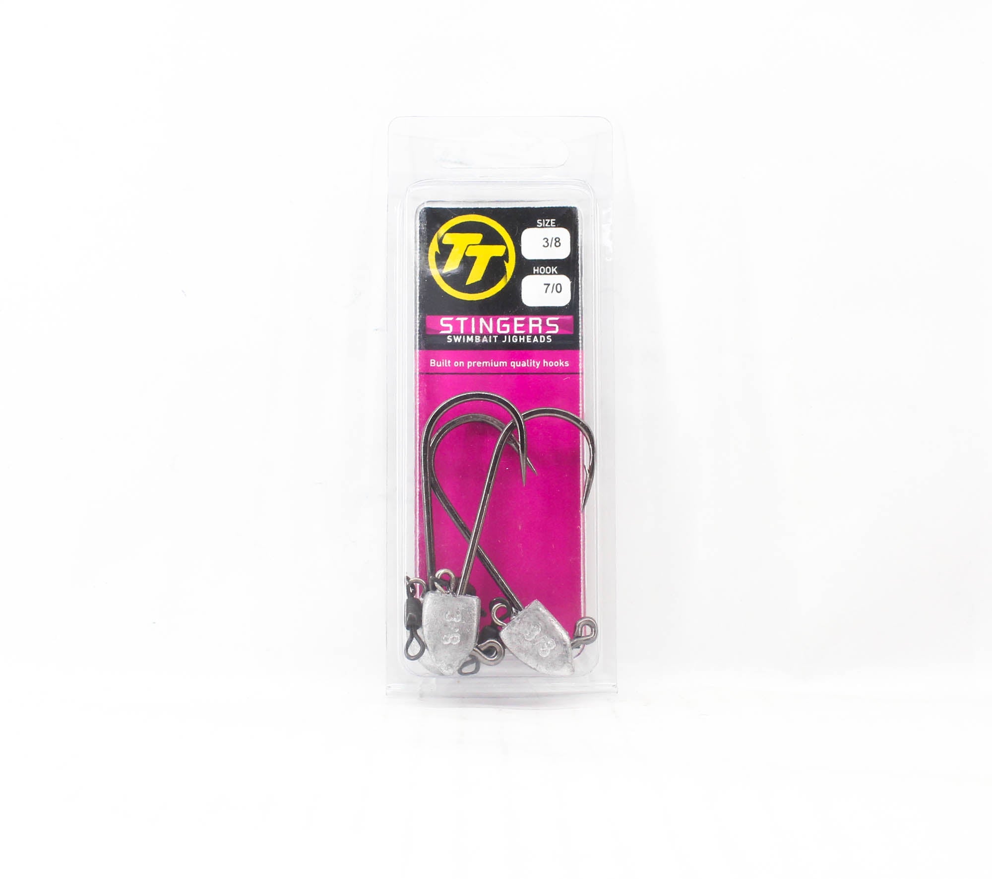 Tackle Tactics TT Stingers Jig Head 3/8 oz 6/0 3/pack (2218)
