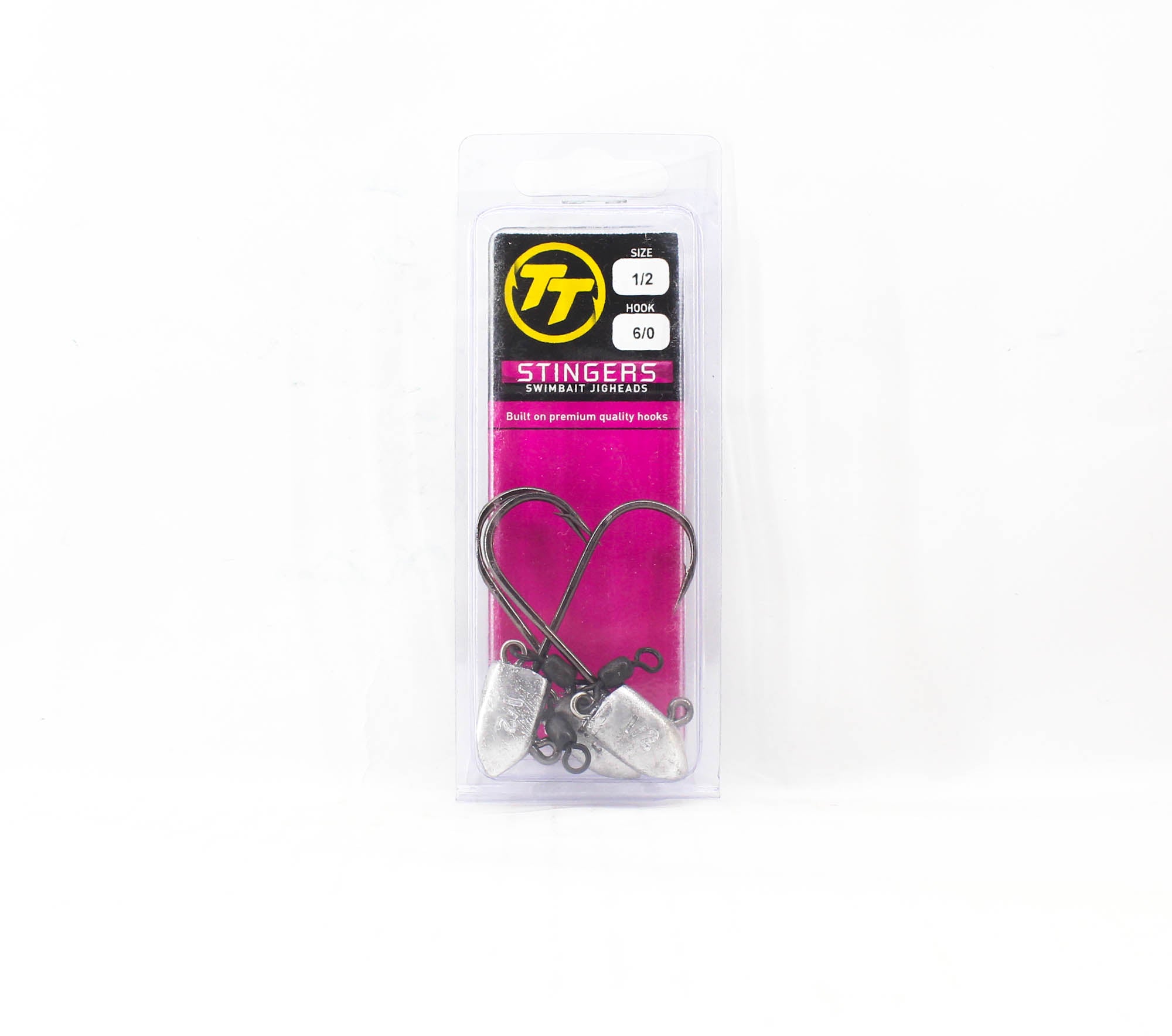 Tackle Tactics TT Stingers Jig Head 1/2 oz 6/0 3/pack (2225)