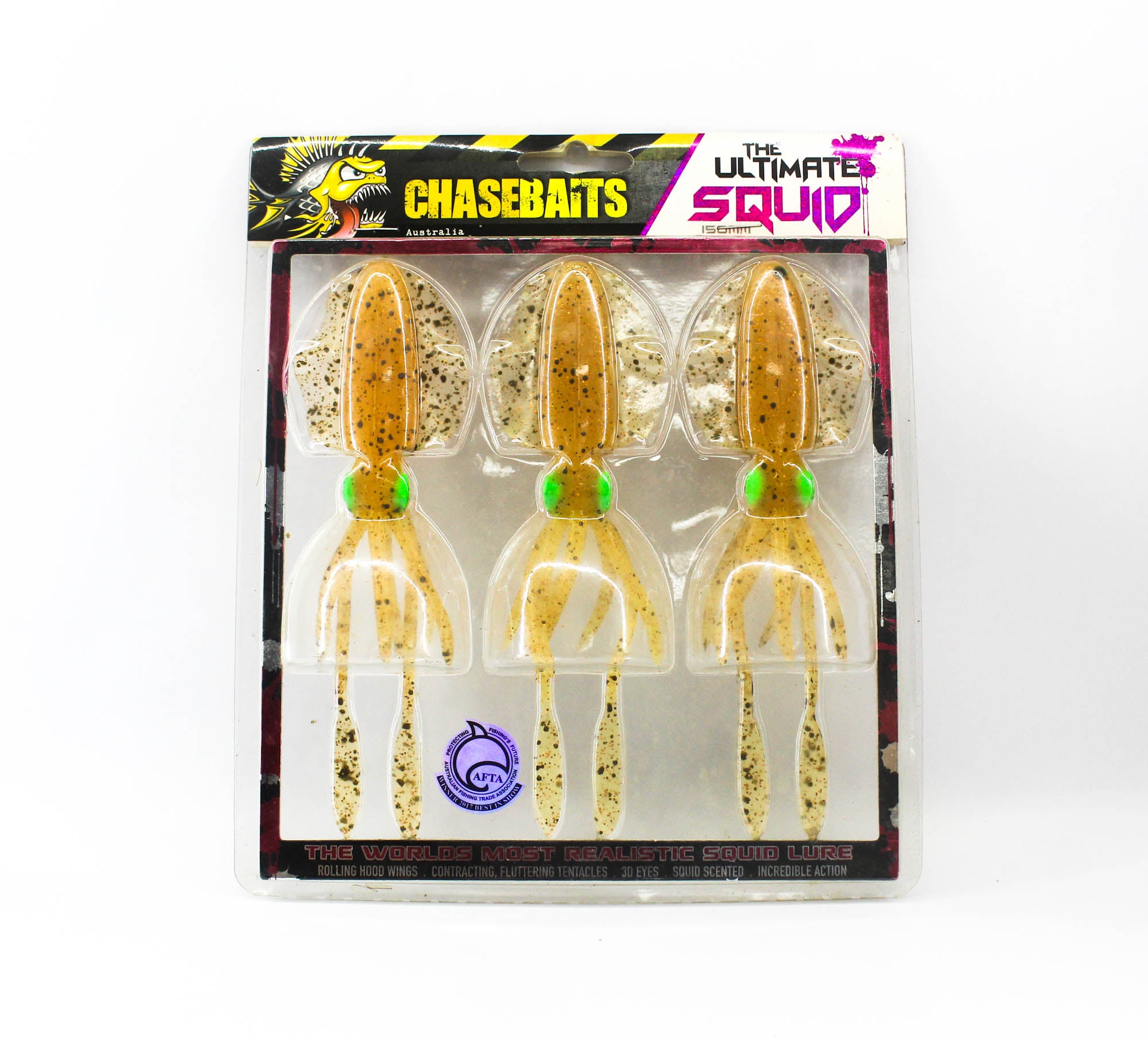 Sale Chasebaits Ultimate Squid 150 mm Sinking Lure 5/pack (4970)