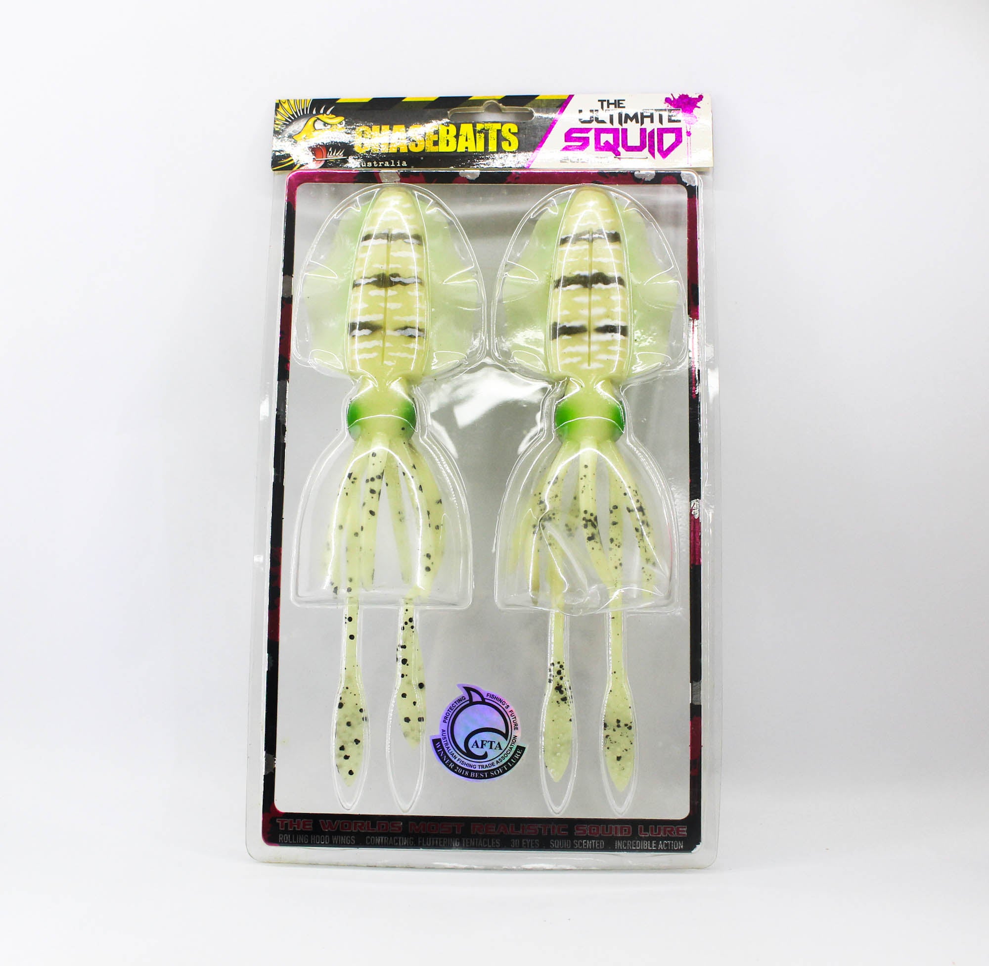 Sale Chasebaits Ultimate Squid 200 mm Sinking Lure 3/pack (5021)
