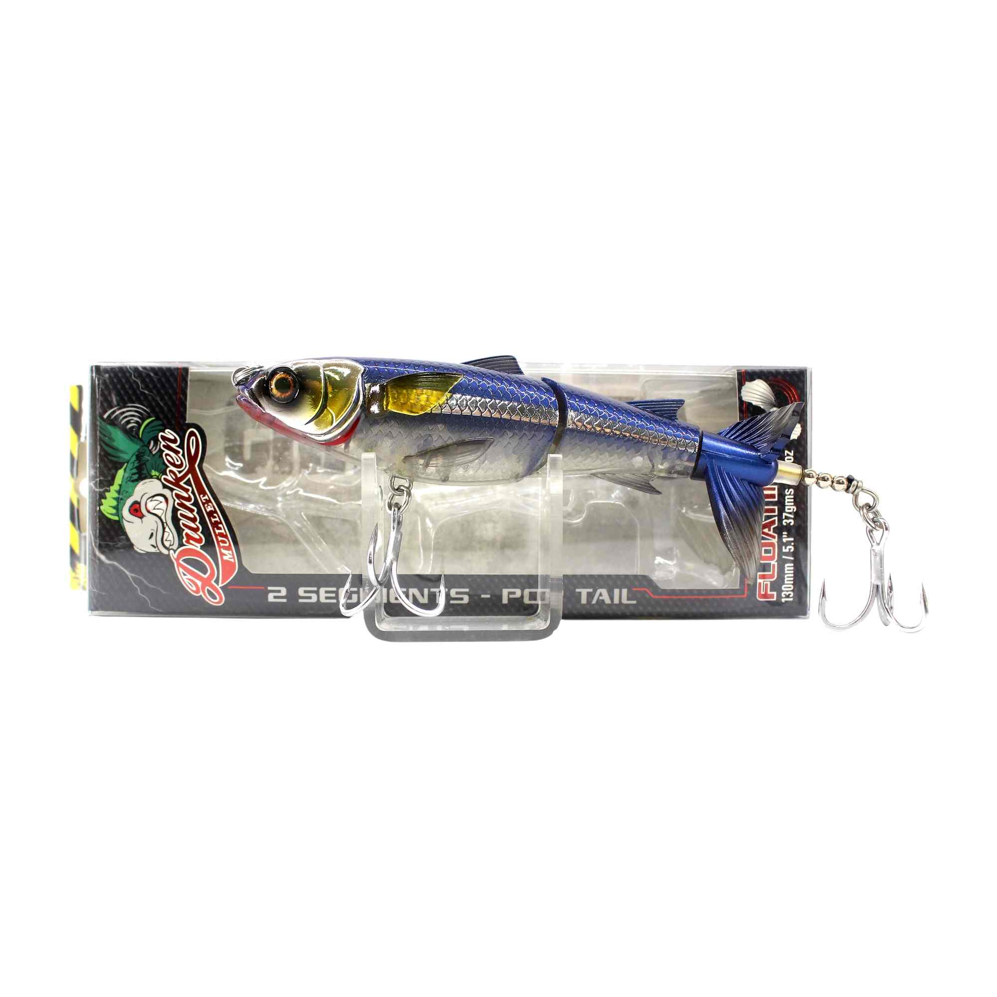 Chasebaits Drunken Mullet 130 mm 37 grams Floating Lure 05 (5335)