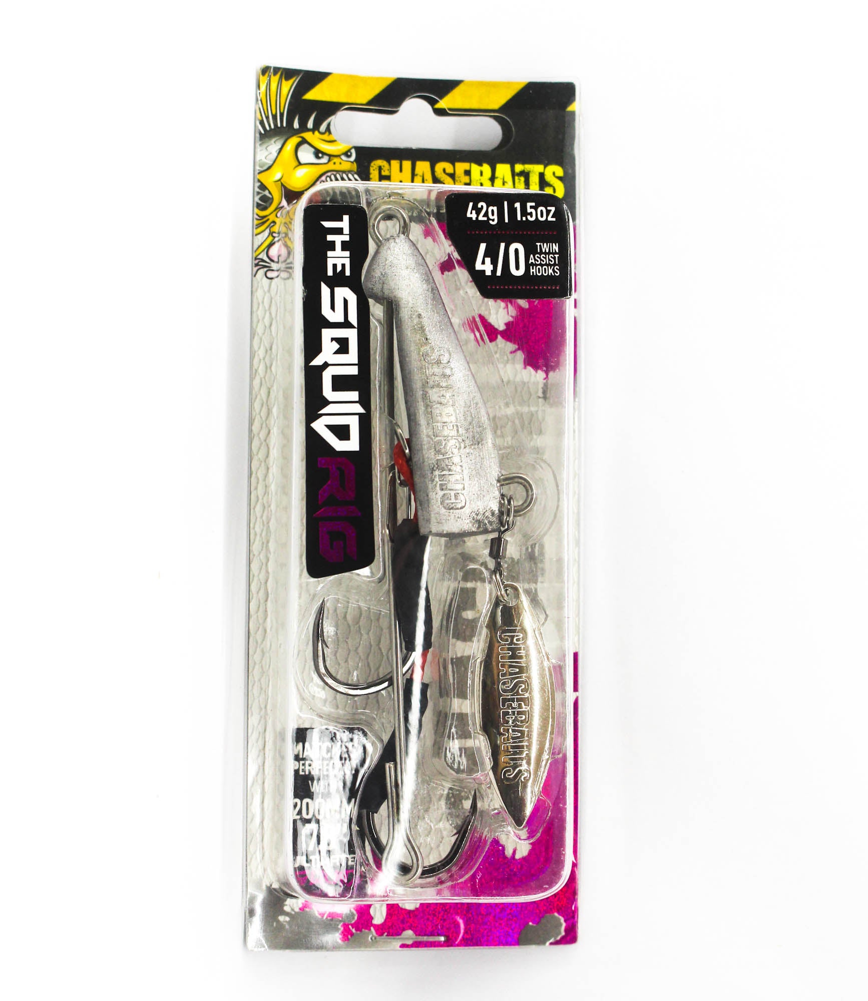 Sale Chasebaits Ultimate Squid 200 Rig Size 4/0 42 grams (5588)