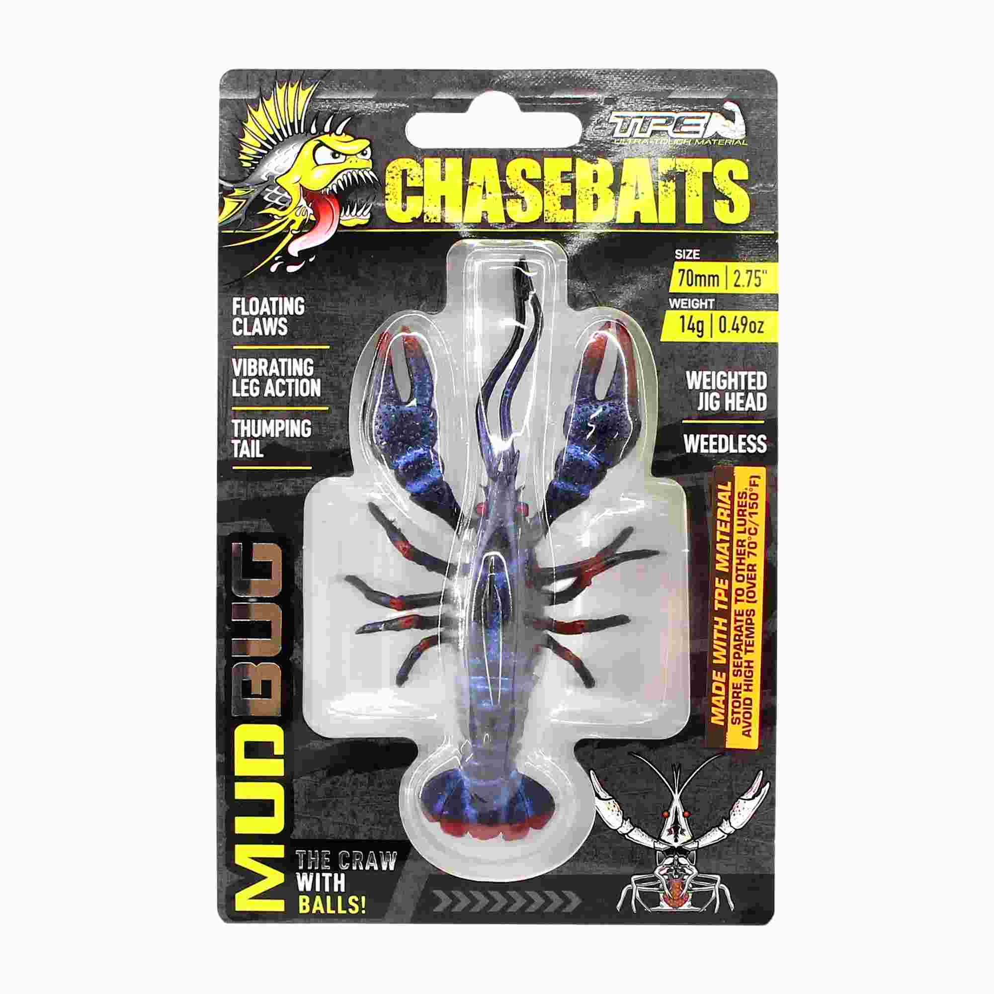 Chasebaits Mud Bug 70mm Sinking Lure 01 (7070)