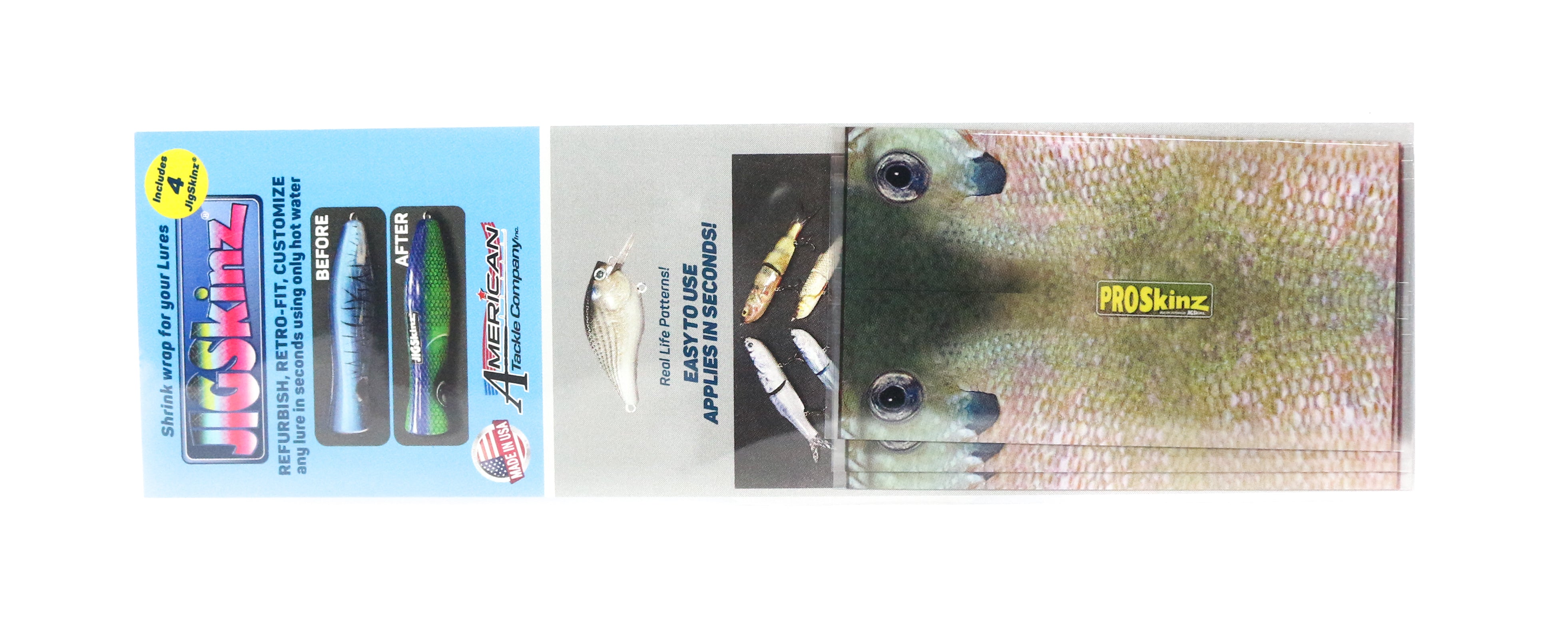 jigskinz Sale JZRLSF-PL4 PRL Sunfish 90 x 100mm x 4 pieces Pro-Large (0946)