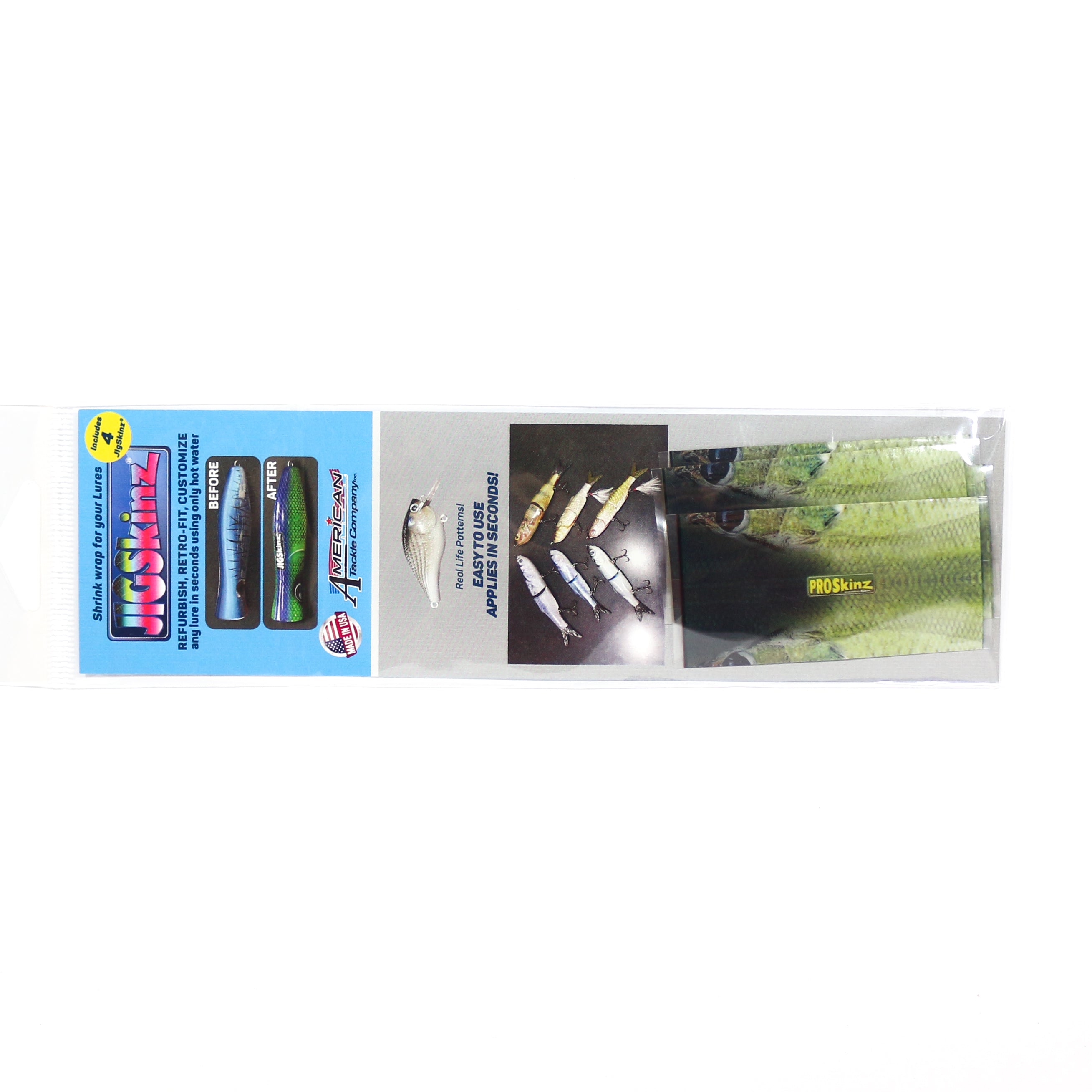 Sale Jigskinz JZRLB-PS4 PRL Life Bass 70 x 70mm x 4 pieces Pro-Small (7792)