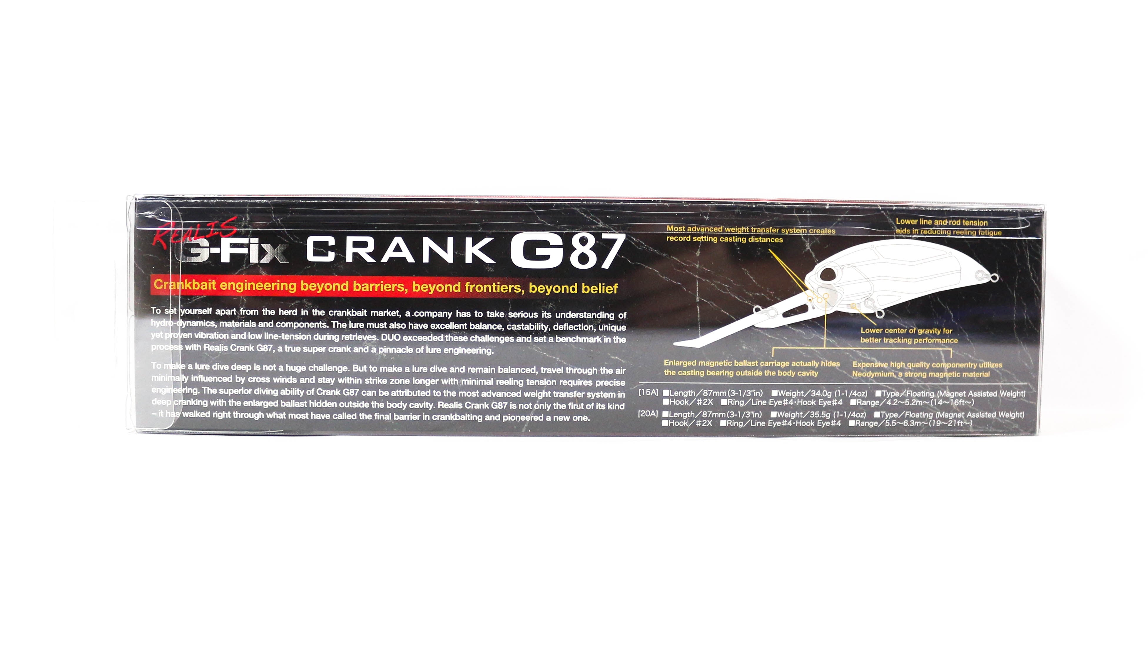 Duo Realis Crank G87 15A Crank Bait Floating Lure DTAZ181 (7107)