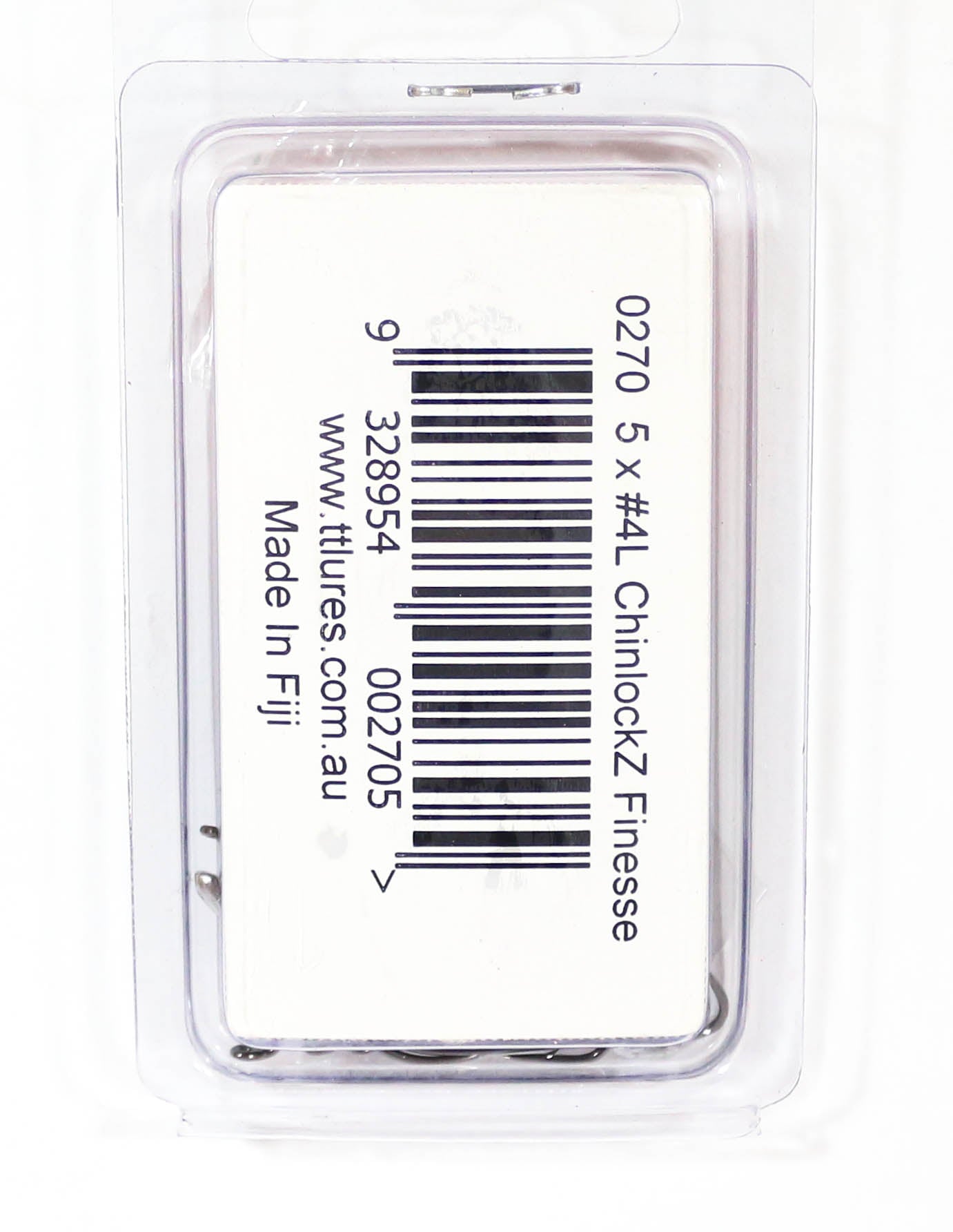 Tackle Tactics TT ChinlockZ Finesse Worm Hook 1/0 5/pack (2736)