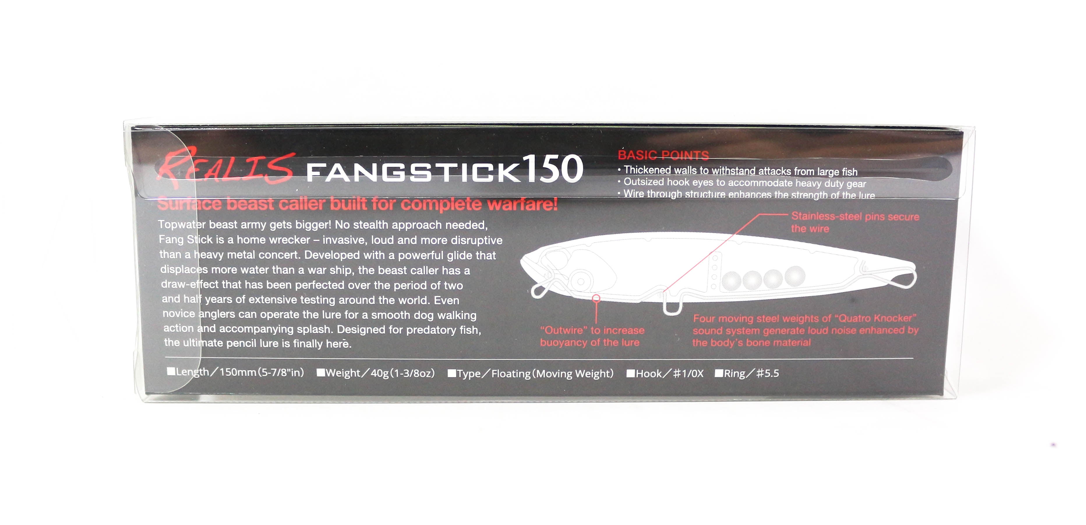 Duo Realis Fangstick 150 Floating Lure GQA3613 (7275)