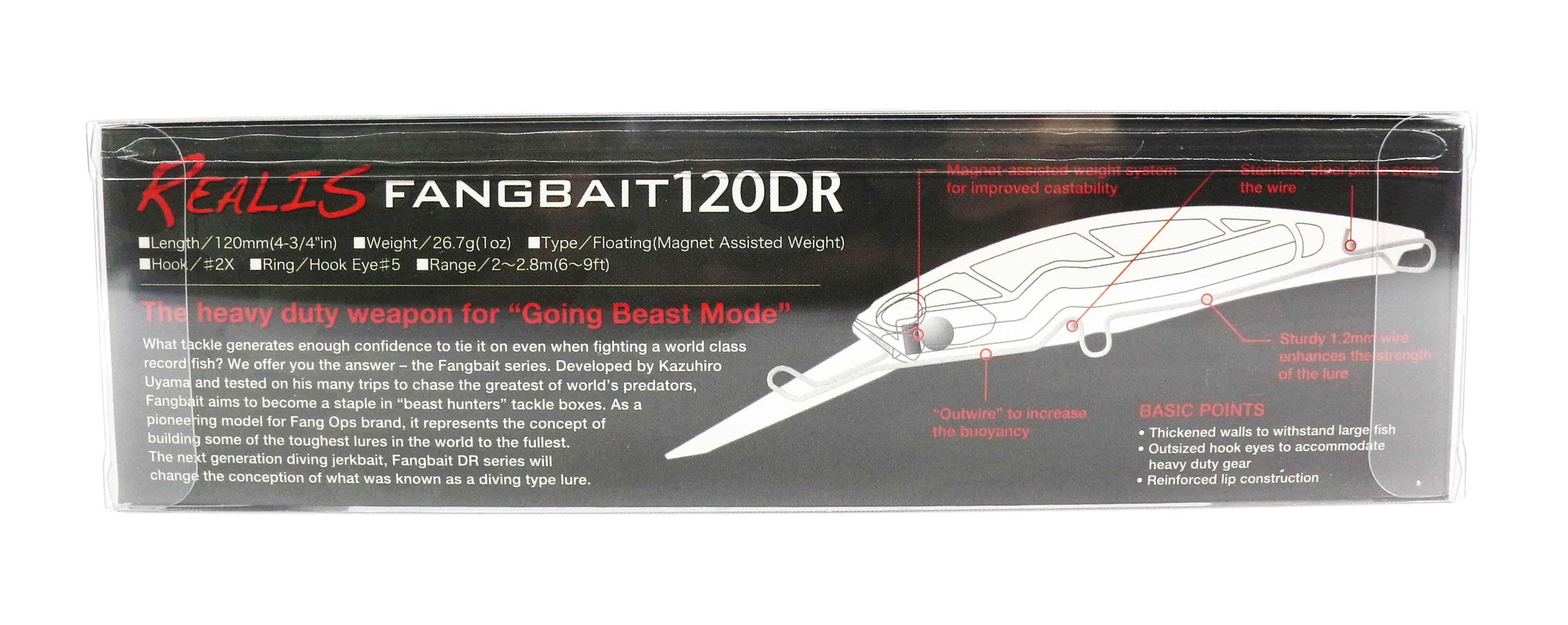 Duo Realis Fangbait 120DR SW Floating Lure ACC0284 (8408)