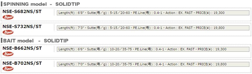 Sale Major Craft N One Series Baitcast Rod NSE B662 NS/ST (9166)