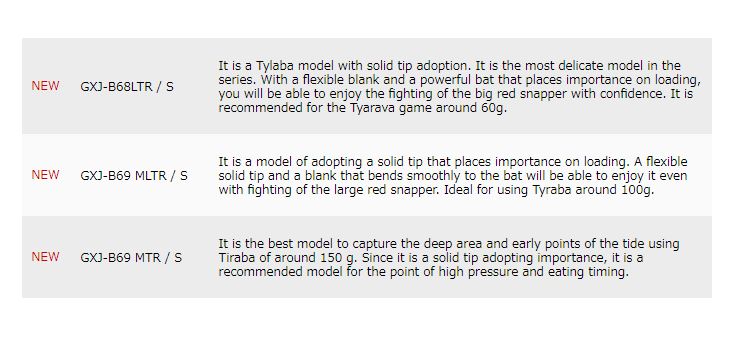 Sale Major Craft Giant Killing Series Baitcast Rod GXJ B68 LTR/S (0257)