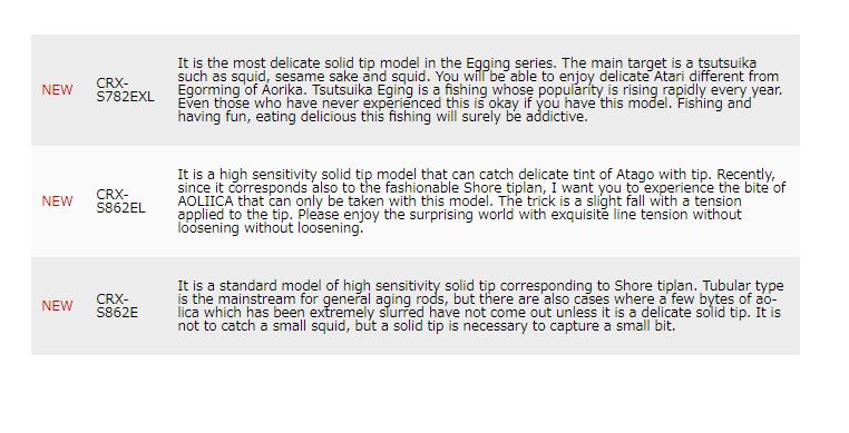 Sale Major Craft Crostage Series Spinning Rod CRX S862E (2167)